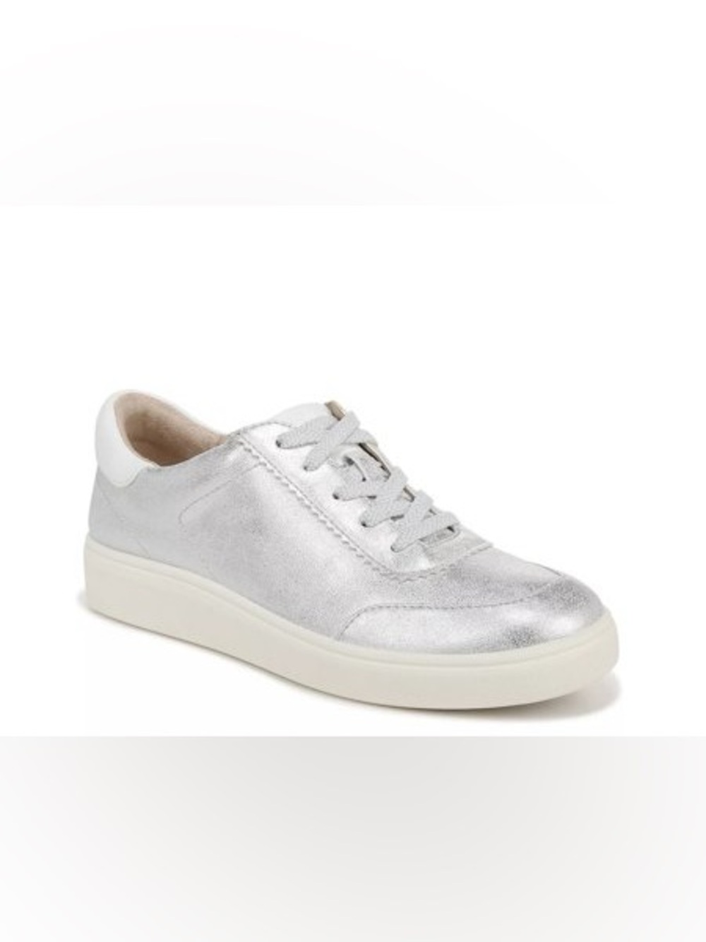 LifeStride Silver Metallic Happy Hour Sneaker, Size 7.5, Great Condition!